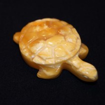 Vintage amber souvenir Turtle